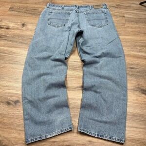 wrangler authentics relaxed fit distressed denim jeans